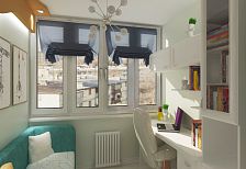 Дизайн-проект интерьера 3-х комнатной квартиры по ул.Ставропольская в Краснодаре